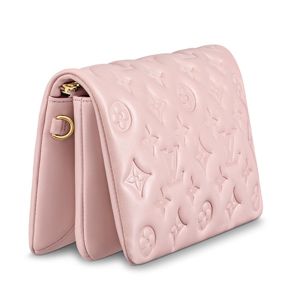 Louis Vuitton Pink Pochette Coussin Leather Shoulder & Crossbody Bag - Picture 3 of 6